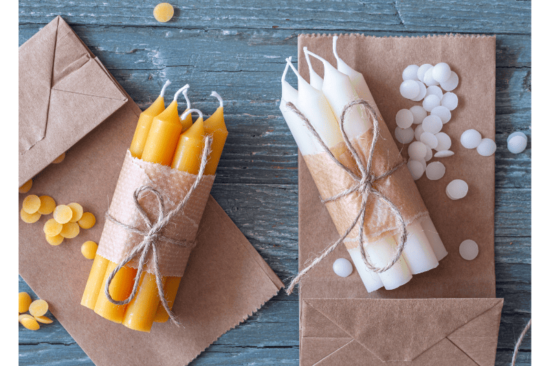 DIY Beeswax Candle